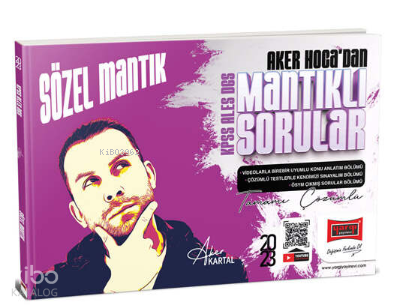 2023 KPSS ALES DGS Aker Hoca'dan Sözel Mantık Mantıklı Sorular ;Video 