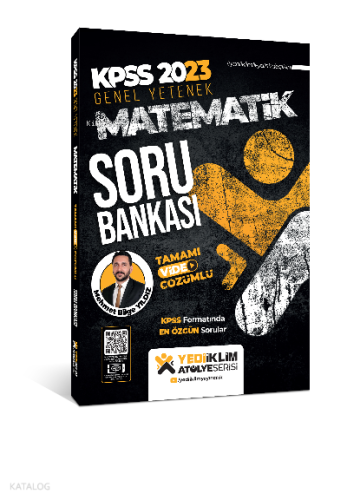 2023 KPSS Genel Yetenek Atölye Serisi Matematik Tamamı Video Çözümlü Soru Bankası