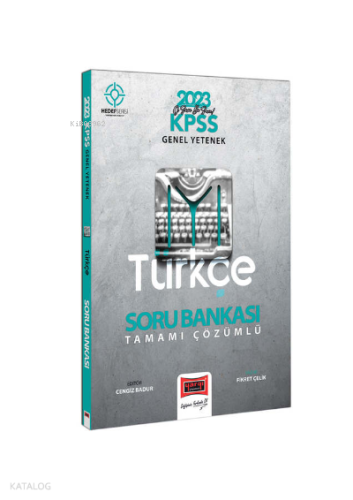 2023 KPSS Hedef Serisi IYI Türkçe Tamamı Çözümlü Soru Bankası