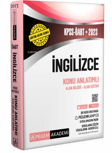 2023 KPSS ÖABT İngilizce Öğretmenliği Konu Anlatımlı Kolektif