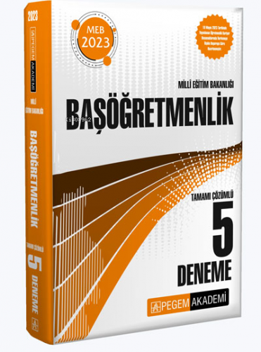2023 Milli Eğitim Bakanlığı Başöğretmenlik 5 Deneme Kolektif