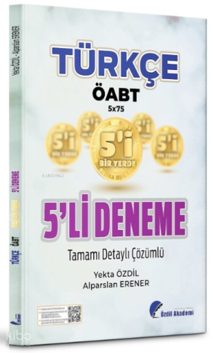 2023 ÖABT Türkçe Öğretmenliği 5 li Deneme Çözümlü
