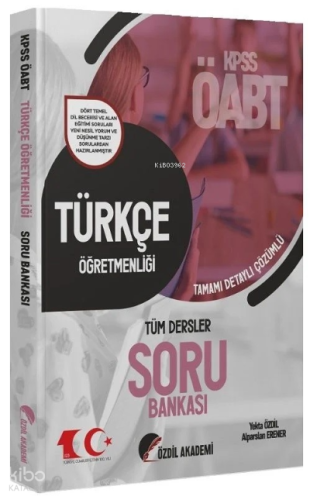 2023 ÖABT Türkçe Öğretmenliği Soru Bankası Çözümlü Yekta Özdil