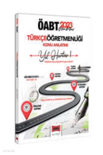 2023 ÖABT Türkçe Öğretmenliği Yol Haritası 1 Yazma-Okuma-Konuşma Dinleme Eğitimi Konu Anlatımı