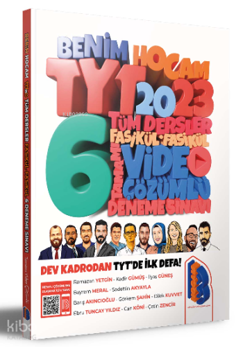 2023 TYT Tüm Dersler Tamamı Video Çözümlü Fasikül Fasikül Deneme Sınavı