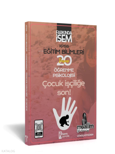 2024 Farkında İsem KPSS Eğitim Bilimleri Öğrenme Psikolojisi 20'li Deneme