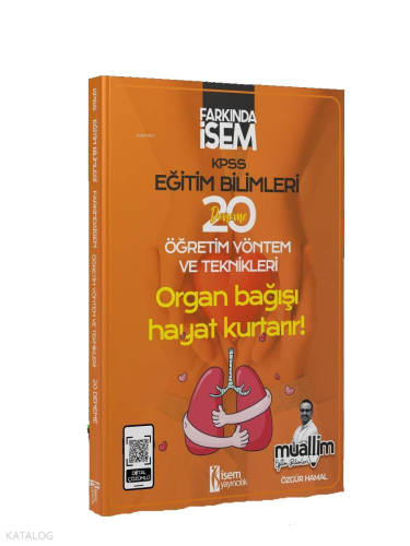 2024 Farkında İsem Kpss Muallim Eğitim Bilimleri Öğretim Yöntem Ve Teknikleri 20 Deneme
