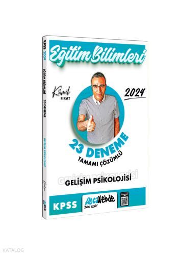 2024 KPSS Eğitim Bilimleri Gelişim Psikolojisi Tamamı Çözümlü 23 Denem