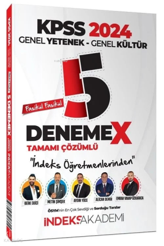 2024 KPSS Genel Yetenek Genel Kültür 5 DenemeX Fasikül Çözümlü