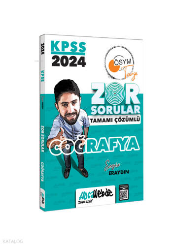 2024 KPSS GK Coğrafya Tamamı Çözümlü Zor Sorular Engin Eraydın