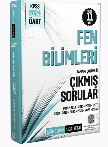 2024 KPSS ÖABT Fen Bilimleri Tamamı Çözümlü Çıkmış Sorular