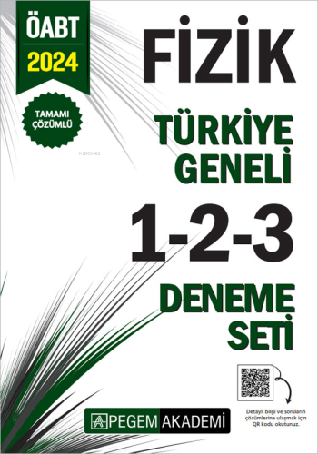 2024 KPSS ÖABT Fizik Tamamı Çözümlü Türkiye Geneli 1-2-3 (3'lü Deneme Seti)