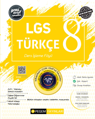 2024 LGS Türkçe Ders İşleme Föyü Kolektif