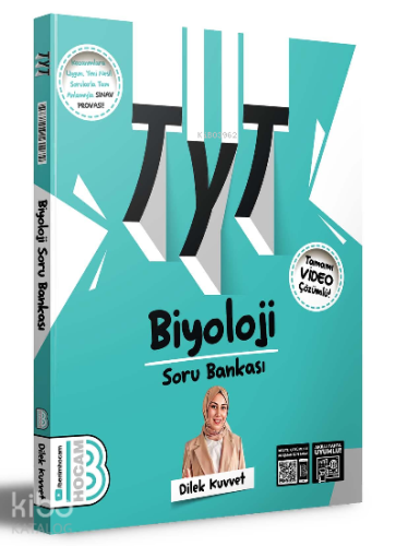 2024 TYT Biyoloji Tamamı Çözümlü Soru Bankası Benim Hocam Yayınları