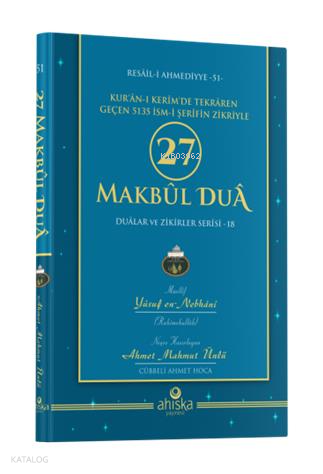 27 Makbul Duâ (Ciltli);Kur'an-ı Kerim' de Tekrarı Geçen 5135 İsm-i Şer