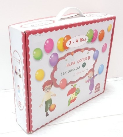 3-4 yaş Hifa Çocuk eğitim seti ilk adımlar 1 Kolektif