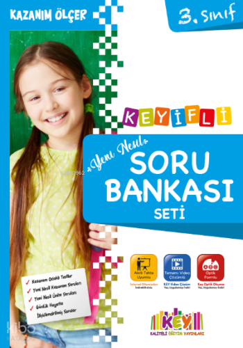 3. Sınıf Keyifli Yeni Nesil Soru Bankası Seti (5 Kitap) Kolektif