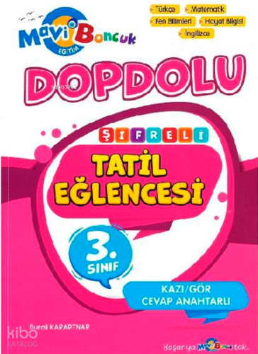 3.Sınıf Mavi Boncuk Şifreli Tatil Eğlencesi