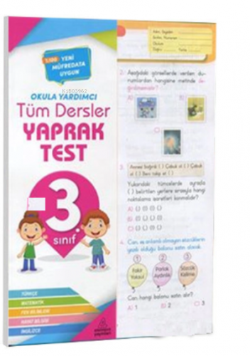 3. Sınıf Tüm Dersler Yaprak Test Okula Yardımcı Kolektif