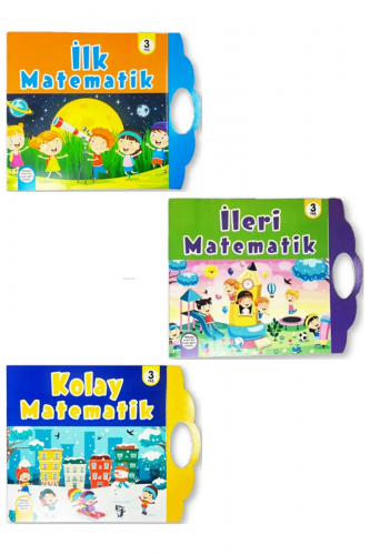 3 Yaş Matematik Çanta - Kolay Matematik Kolektif