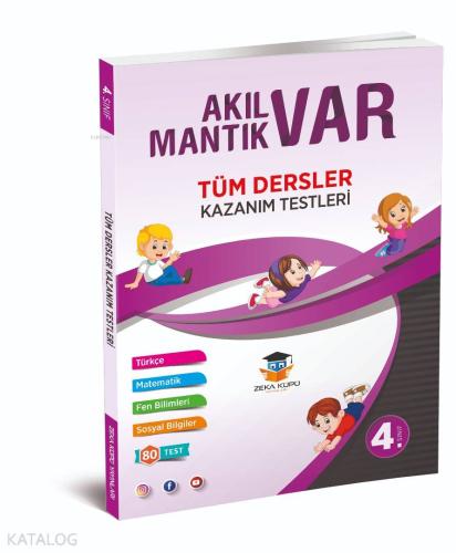 4. Sınıf Tüm Dersler Akıl Var Mantık Var Kazanım Testleri