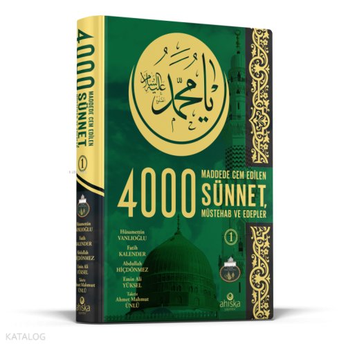 4000 Sünnet, Müstehab ve Edepler 1 (Ciltli) Hüsamettin Vanlıoğlu