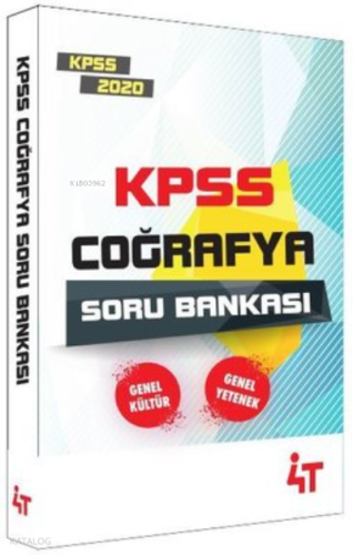 4T 2020 Kpss Coğrafya Soru Bankası Turan Şahin