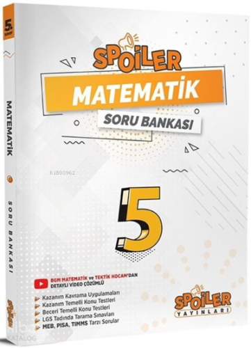 5.Sınıf Spoıler Matematık Sb