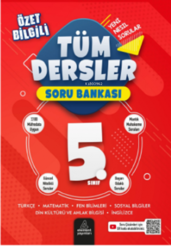5 Sınıf Tüm Dersler Soru Bankası