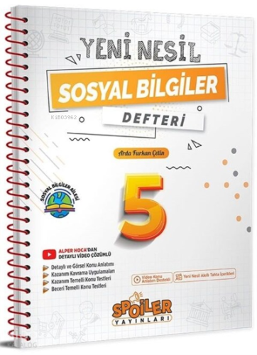 5.Sınıf Yenı Nesıl Sosyal Bılgıler Defter