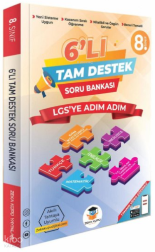 6. Sınıf 6'lı Tam Destek Soru Bankası