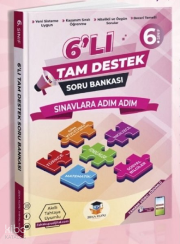 6. Sınıf 6'lı Tam Destek Soru Bankası