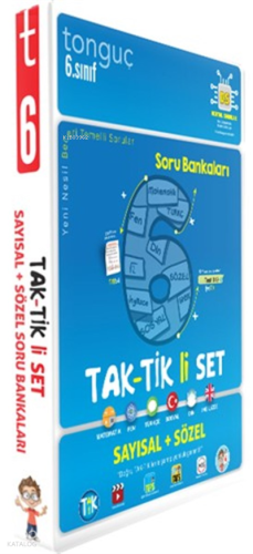6. Sınıf Taktikli Tüm Dersler Soru Bankası Seti