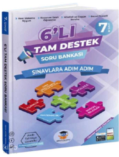 7. Sınıf 6'lı Tam Destek Soru Bankası