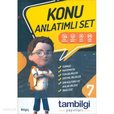7. Sınıf Tüm Dersler Set Tambilgi Yayınları
