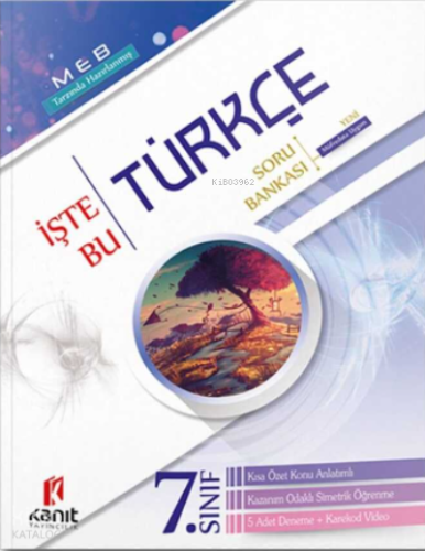 7. Sınıf Türkçe İşte Bu Soru Bankası Kanıt Yayınları