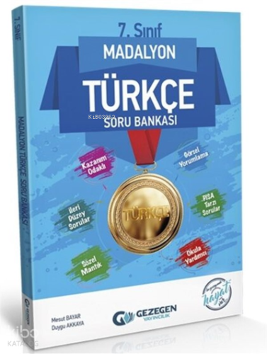7.Sınıf Türkçe Madalyon Türkçe Soru Bankası Kolektif