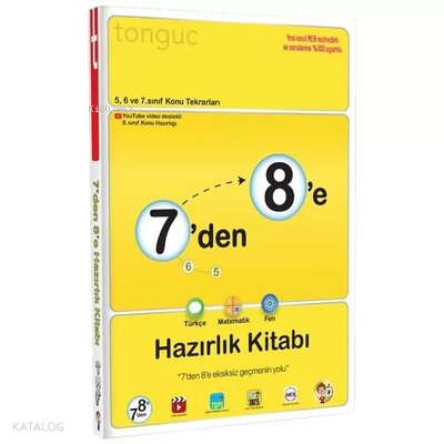 7'den 8'e Hazırlık Kitabı