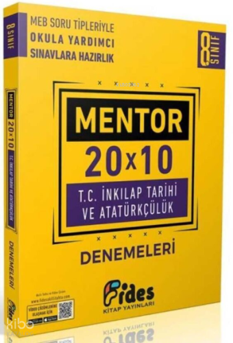 8.Sınıf Atatürkçülük Ve İnkılap Tarihi Deneme Mentor Serisi