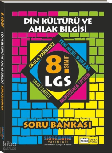 8.Sınıf Din Kültürü ve Ahlak Bilgisi Soru Bankası Sistematik Yayınları