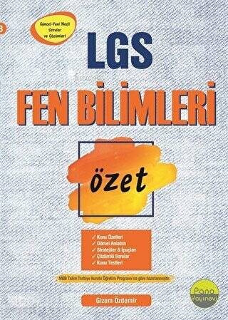 8.Sınıf Fen Bilimleri Özet Liselere Hazırlık