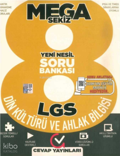 8. Sınıf Mega Din Kültürü Ve Ahlak Bilgisi Soru Bankası Cevap Yayınları