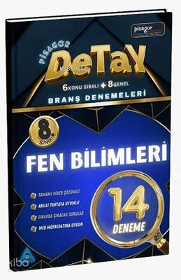 8. Sınıf Pisagor Detay 14'lü Fen Bilimleri Branş Denemesi