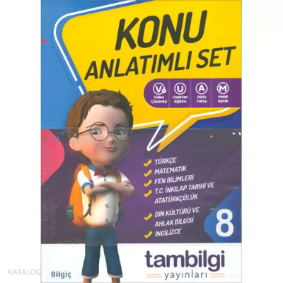 8. Sınıf Tüm Dersler Set Tambilgi Yayınları