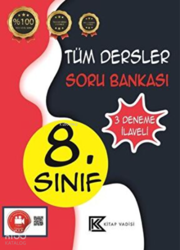 8. Sınıf Tüm Dersler Soru Bankası Video Çözümlü Kitap Vadisi Kolektif