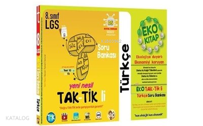 8. Sınıf Türkçe Eko Taktikli Soru Bankası