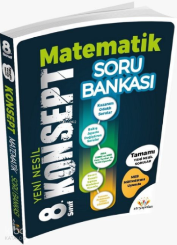 8. Sınıf Yeni Nesil Konsept Matematik Soru Bankası