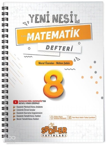 8.Sınıf Yenı Nesıl Matemetık Defterı