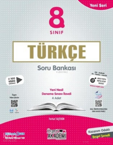 8. Sınıf - Yeni Seri TÜRKÇE - Soru Bankası Ferhat Taştekin