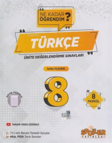 8 Uds Ne Kdr Ogrndk Turkce Kolektif